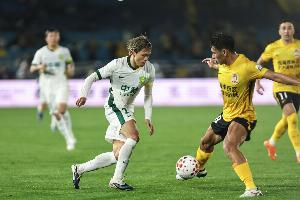 主场2-1力克海港后，青岛西海岸在中超联赛已经13轮不败-db